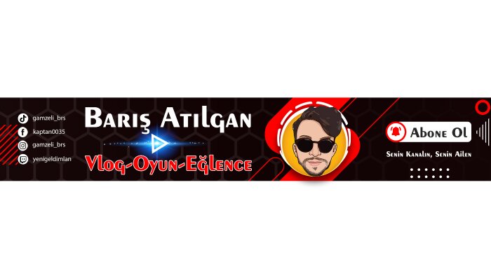 youtube özel kapak grafiklerinizi yapabilirim
