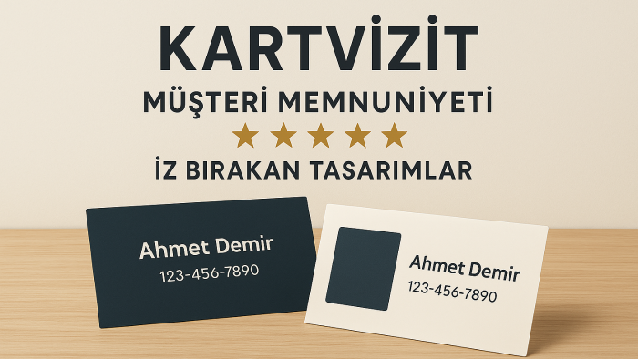 kişisel karvizit tasarımı yapmaktayım