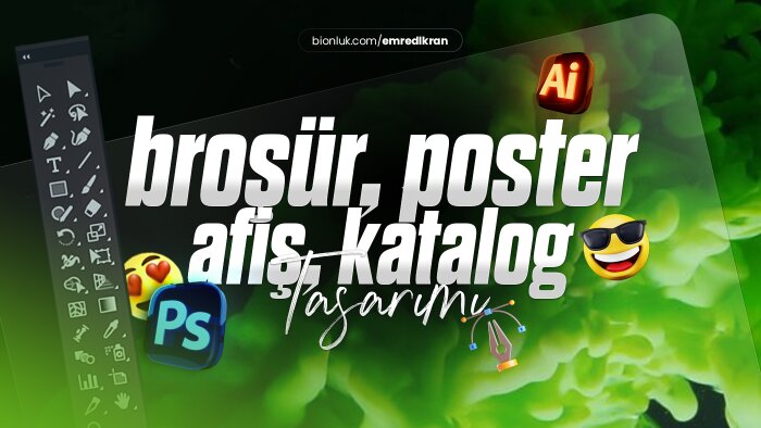 el ilanı, poster/afiş, katalog vs. hazırlayabilirim