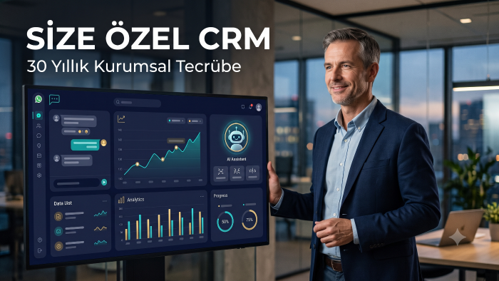 size özel ileri seviye CRM geliştiririm