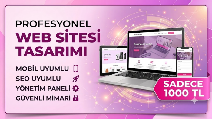 güvenliği yüksek, profesyonel bir web sitesi oluşturabilirim