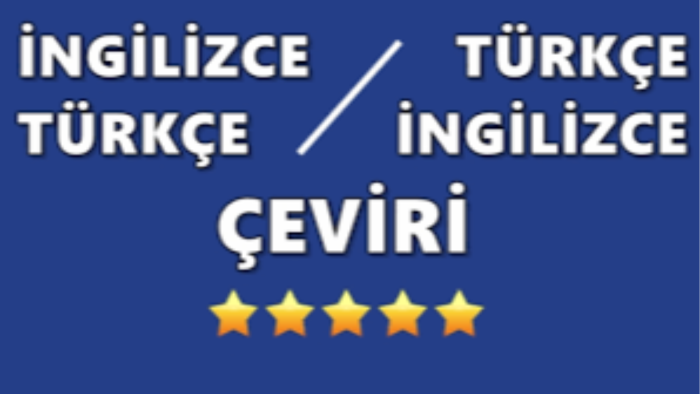 Çeviri ve deşifre yaparım