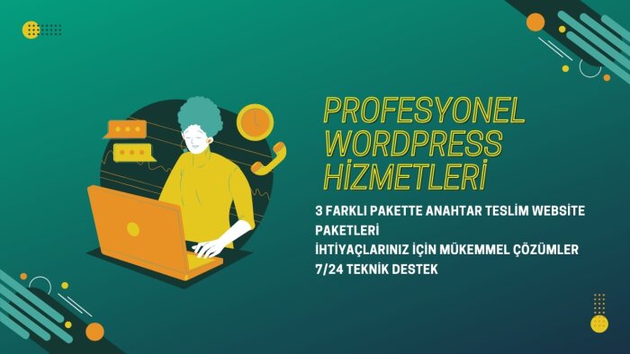 projeleriniz için profesyonel hizmetler sunarım