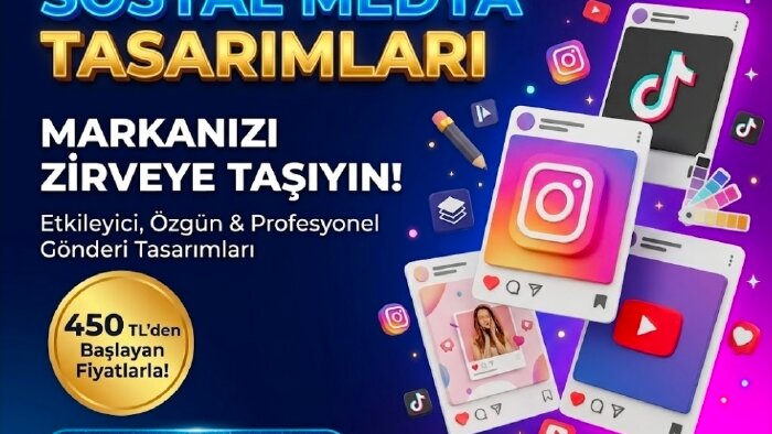sosyal medya hesabınız için gönderi hazırlarım