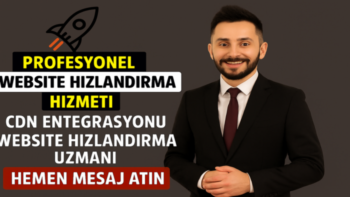 websitenizi hızlandırmaya yönelik işlemleri uygularım