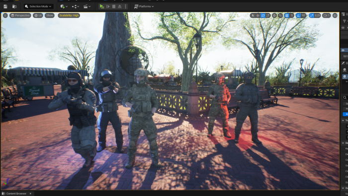 Unreal Engine üzerinde profesyonel online kod yazabiliyorum