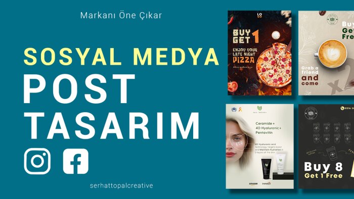 sizin için sosyal medya tasarımları yapabilirim