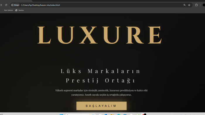 sizin için uygun bütçeli lüxs siteler kurarım