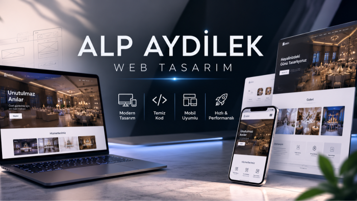 sizler için modern kurumsal bir web sitesi hazırlayabilirim