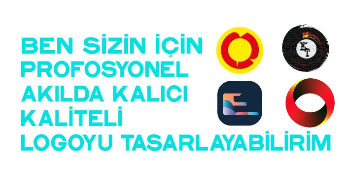 Size en uygun profosyonel logoyu tasarlıyorum