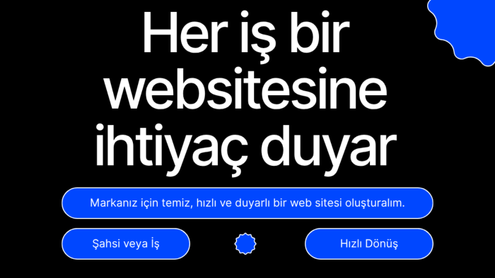 isteğe özel profesyonel web sitesi geliştirebilirim