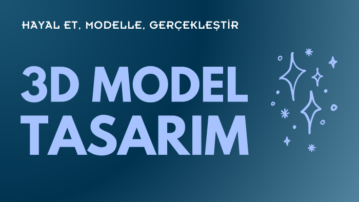 2d & 3d modelleme ve tasarımlar yapabilirim