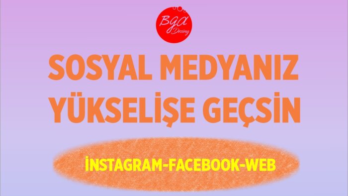 sizin için sosyal medya tasarımlarınızı yapabilirim