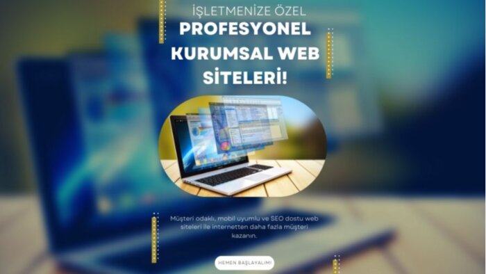sizin için profesyonel bir web sitesi yapabilirim