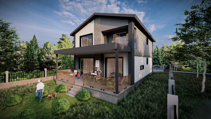 3D iç ve dış mekanların gerçekçi renderlarını alabilirim