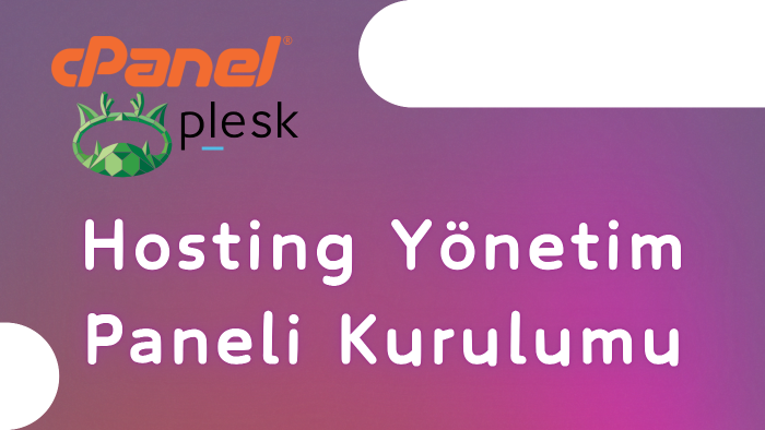 uzman olduğum hosting kontrol panelinizi kurabilirim