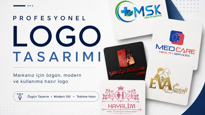 İşletmeniz için özgün logo ve mini marka kimliği tasarlarım