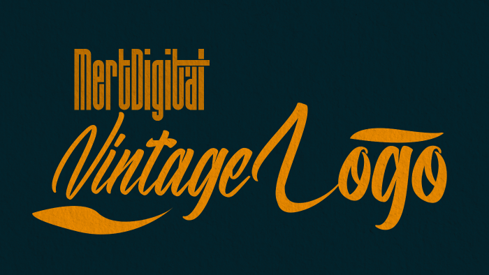 sizler için vintage logo tasarlayabilirim