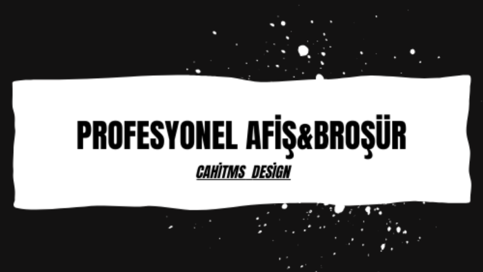 size broşür ve afiş konusunda yardımcı olabilirim