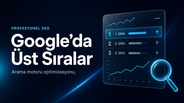 web sitenizin SEO optimizasyonunu yapabilirim