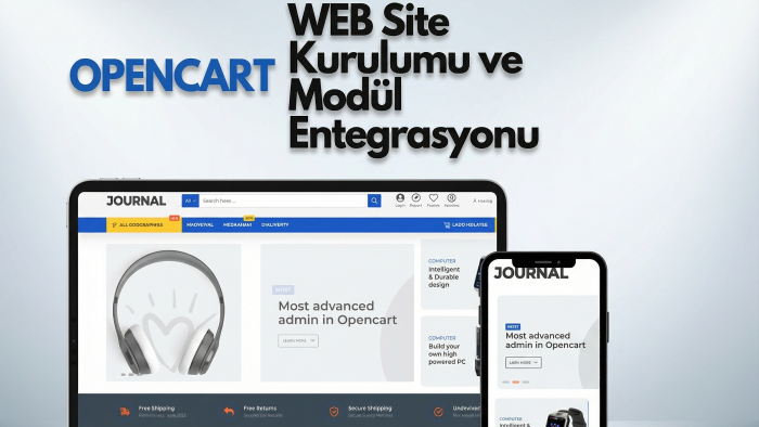 opencart tema kurulumu ve modül entegrasyonu yaparım