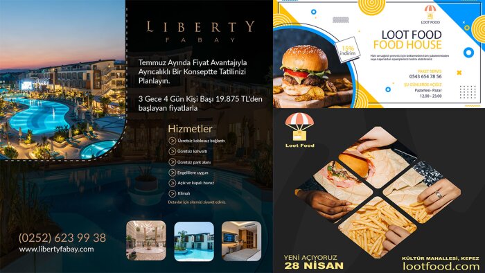 etkileyici reklam kampanyalarınızı tasarlayabilirim