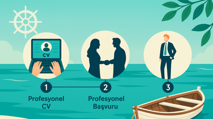 iş görüşmesine hazır CV & ön yazı yeteneğimi sunuyorum