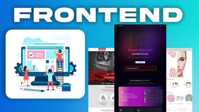 projelerinizin front end kısımlarını kodlayabilirim