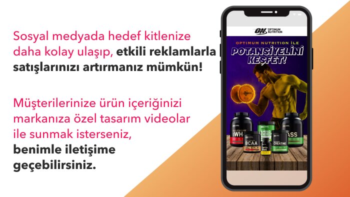 etkileyici sosyal medya reklam videoları hazırlayabilirim