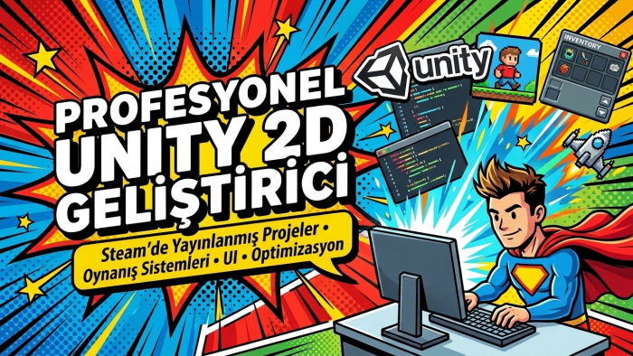 profesyonel Unity 2D oyun geliştiririm