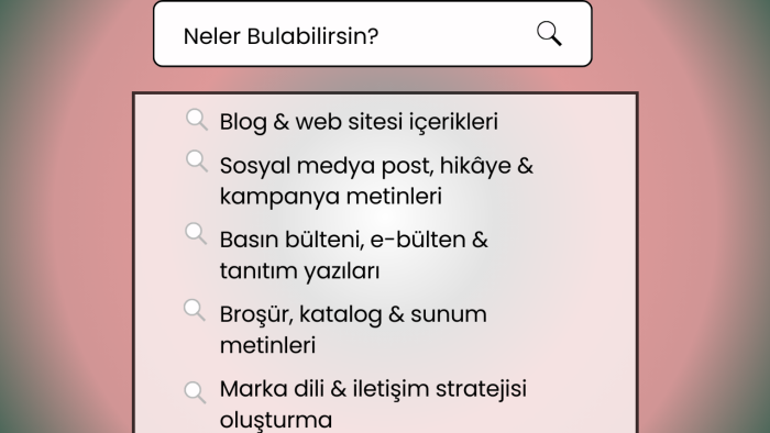  web, SM ve PR içeriklerinizi etkili şekilde yazarım