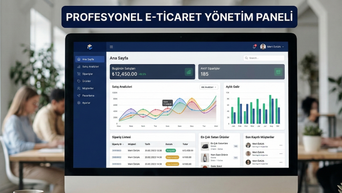 modern, hızlı ve SEO uyumlu e-ticaret siteleri yazarım
