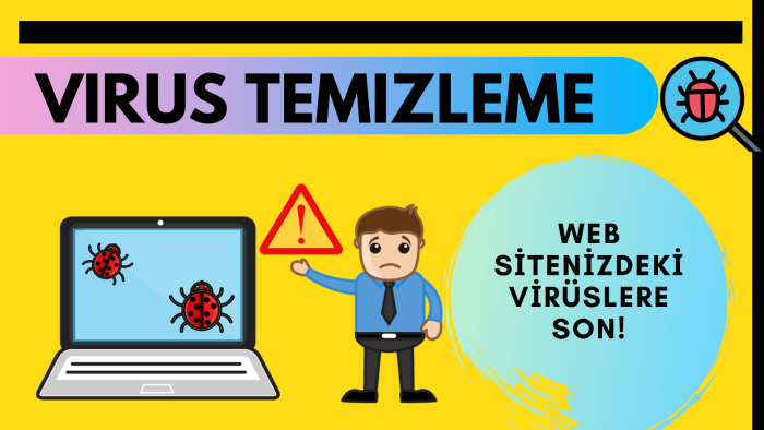 sitenizdeki virüsleri tamamen temizlerim