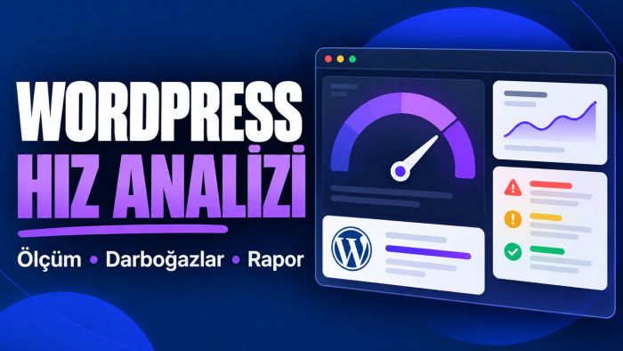 WordPress sitenizin hız sorunlarını analiz ederim