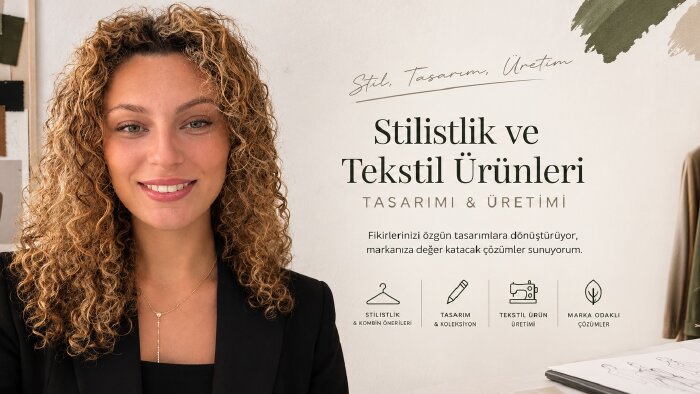 moda ve tekstil ürünleri tasarlarım