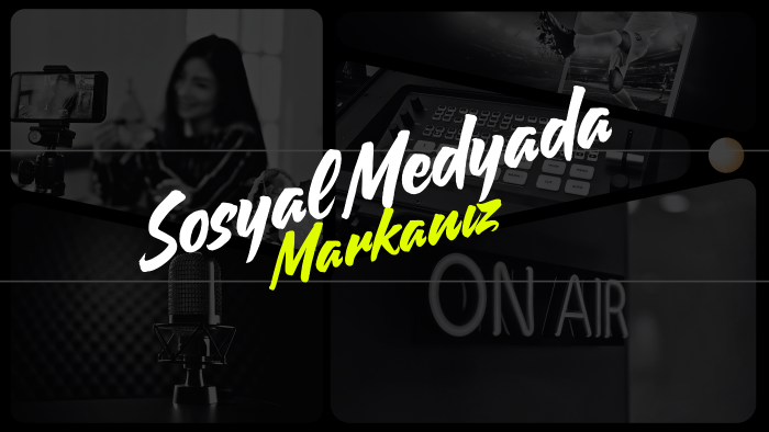 markanızın sosyal medyasını yaparım