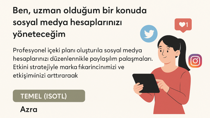 sosyal medya için dikkat çekici açıklamalar yazarım
