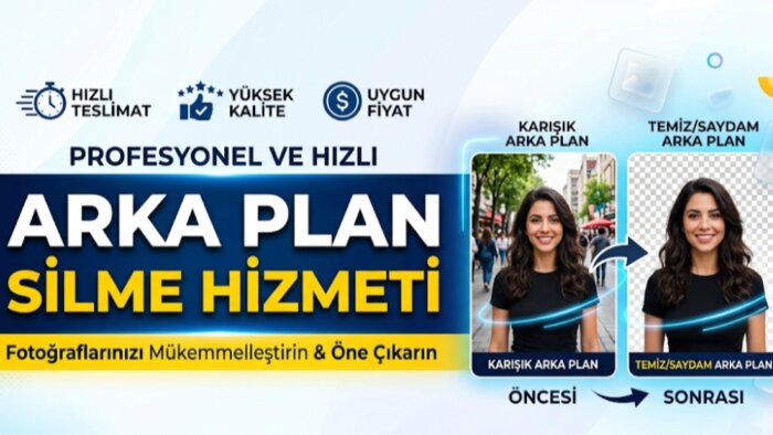  fotoğraflarınızın arka planını silerim