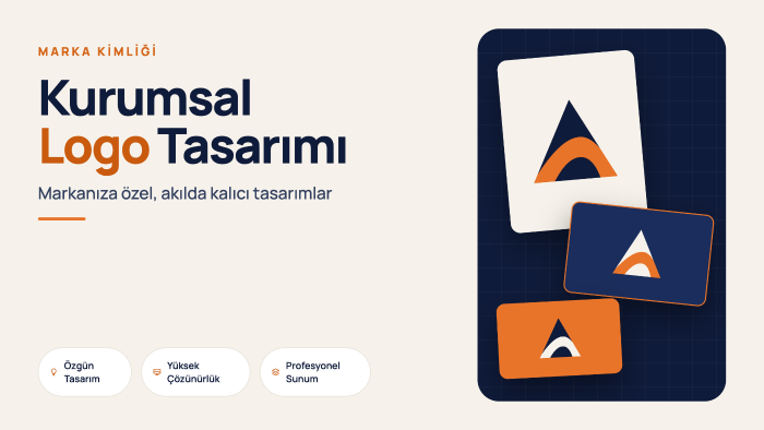 markanıza özel kurumsal ve akılda kalıcı logo tasarlıyorum