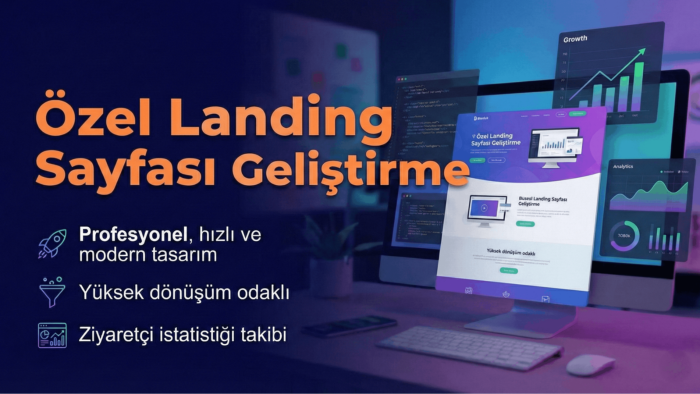 yüksek dönüşümlü, hızlı ve modern landing sayfaları kurarım