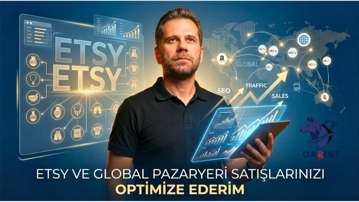 Etsy ve global pazaryeri satışlarınızı optimize ederim