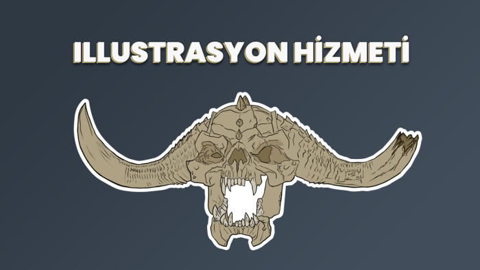 sizin için göze hoş görünen illustrasyonlar yapabilirim