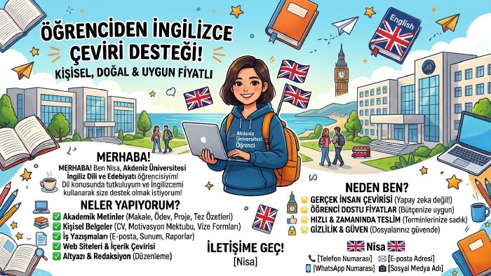 oldukça hızlı ve doğru çeviri yaparım