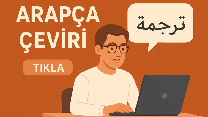 Arapçadan Türkçeye, Türkçeden Arapçaya çeviri yaparım
