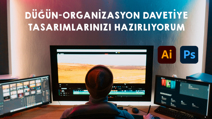 düğün ve organizasyon davetiye tasarımlarınızı hazırlıyorum