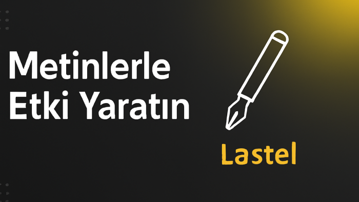 sizin için metin yazabilirim