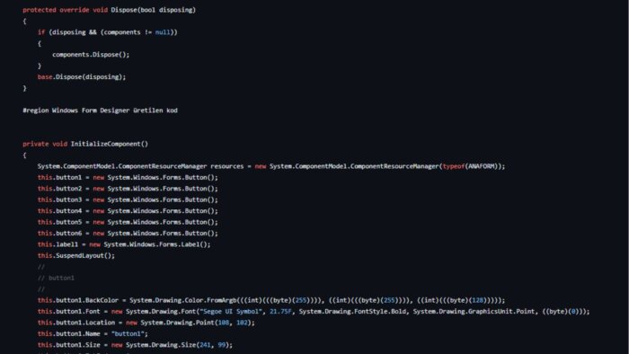 c# ile işletmelere özel otomasyon uygulamaları yaparım