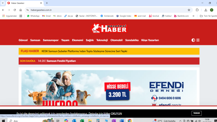 habergazetesinde tanıtım yazısı yayınlayabilirim