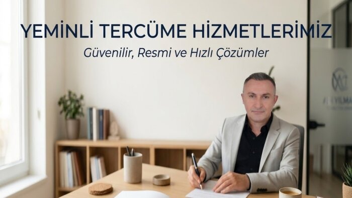 yeminli tercüman olarak güvenilir ve hızlı çeviri yaparım