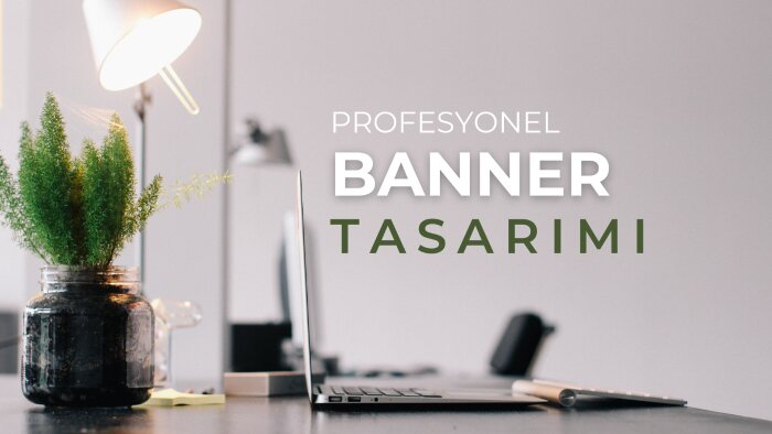 sizin için profesyonel banner tasarımı yaparım